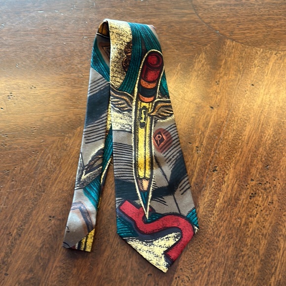 The Beatles Other - The Beatles Paperback Writer 100% Silk Neck Tie